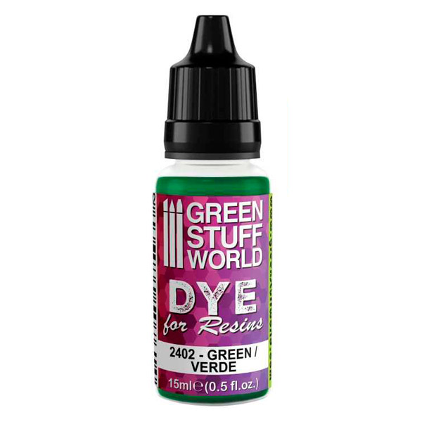 Farve dye til resin grøn 15 ml