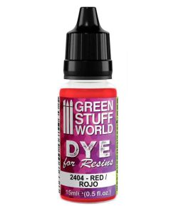 Farve dye til resin rød 15 ml