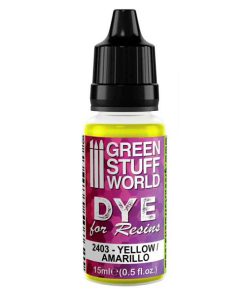 Farve dye til resin gul 15 ml