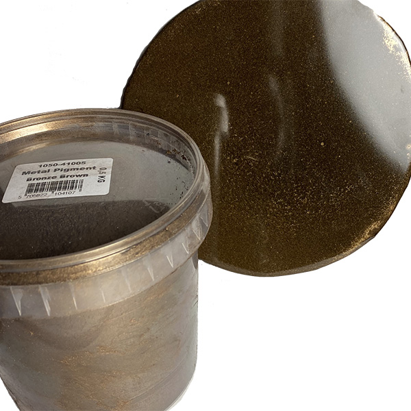 Metallic pigment pulver Bronze brown 0